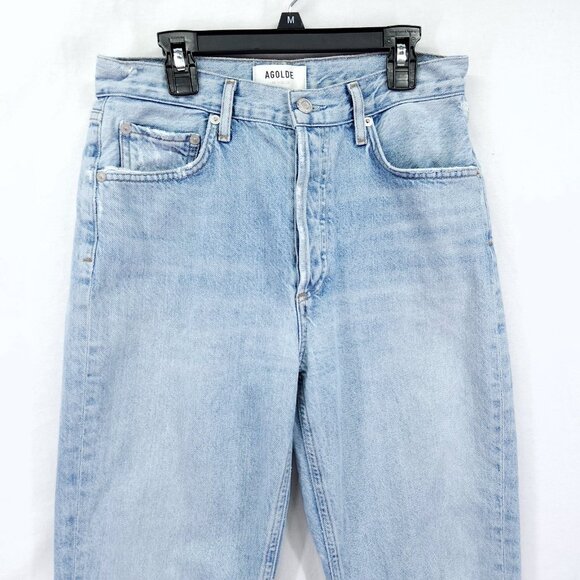 Agolde Straight-Leg Womens Jeans Size 26 Crop 26" Inseam Button Fly - Picture 11 of 13